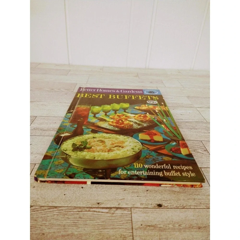 Best Buffets Cookbook 1963 Hardcover Better Homes‎ & Gardens 1st Printing Retro